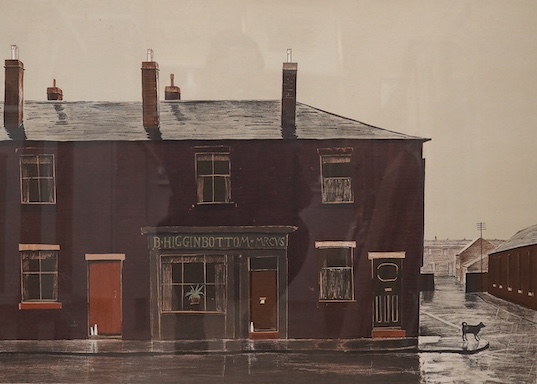 Peter Brook RBA (1927-2009), colour lithograph, 'Months of the Year, February', signed in pencil, limited edition, 2/150, 56 x 76cm. Condition - fair to good